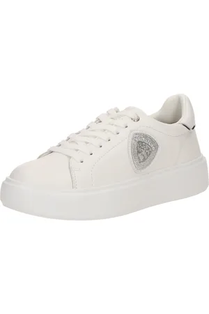 Blauer Sneaker