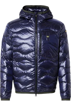 Blauer Jacke