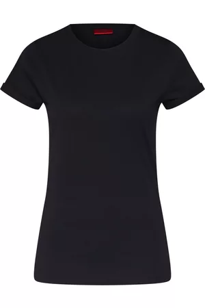 HUGO BOSS Damen Kurze Ärmel - T-Shirt 'The plain Tee