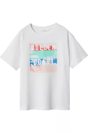 MANGO Jungen Shirts - T-Shirt 'GOLDEN