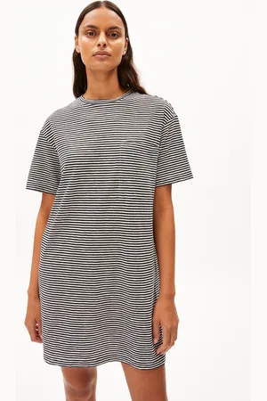 Armedangels CHAARA LOVELY STRIPES Loose Fit Kleid - (L)