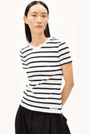 Armedangels KARDAA STRIPES Slim Fit T-Shirt - (L)