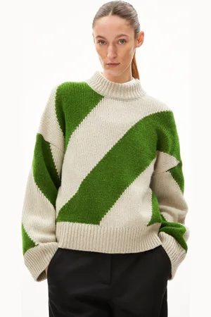 Armedangels SADNAA STRIPES Oversized Fit Strickpullover - (S)