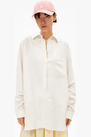 Armedangels MAALGAA LINO Loose Fit Bluse - (L)