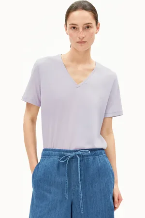 Armedangels LUALAA V-NECK Regular Fit T-Shirt - (L)