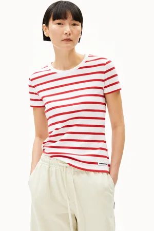 Armedangels KARDAA STRIPES Slim Fit T-Shirt - (L)