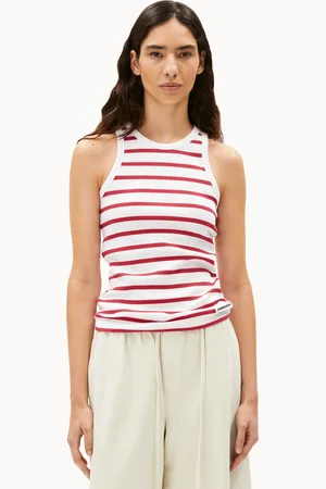 Armedangels KANITAA STRIPES Fitted Top - (L)