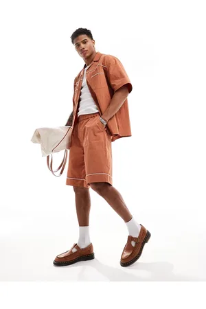 ASOS Co-ord woven shorts with piping in