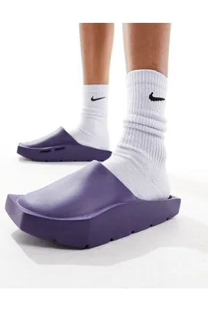 Jordan Hex mules in sky purple