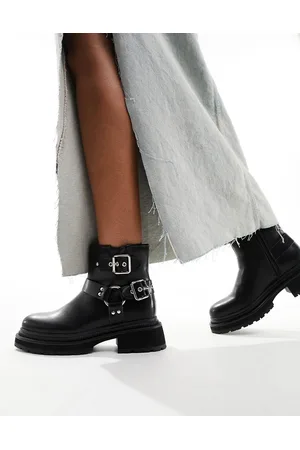 Public Desire Zora ankle biker boot in