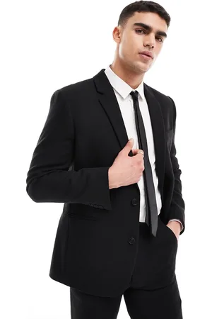 ASOS Slim fit wool mix suit jacket in twill