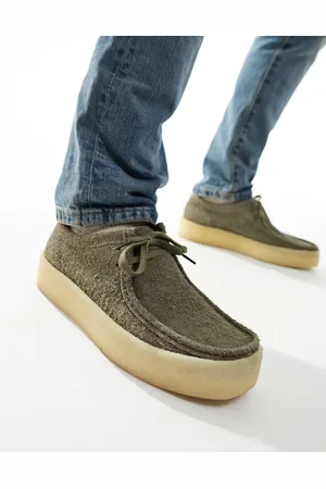 Clarks Wallabee cupsole shoes in suede