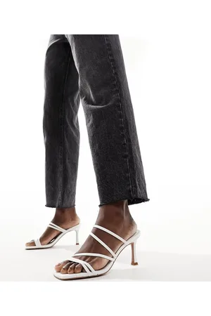 ASOS Hayes strappy mid sandal heeled mules in