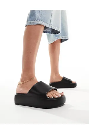 ASOS Freedom cleated flatform slider in