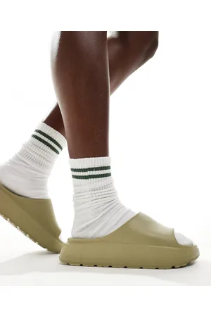 Schuh Tatia slides in sage