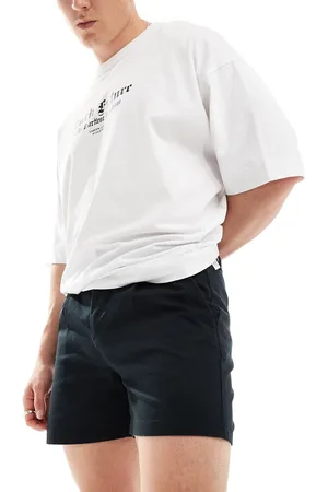 ASOS Pleated chino short in