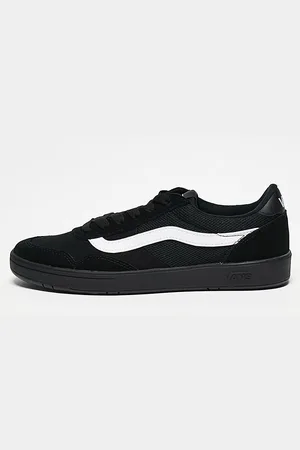 Vans Cruze trainers in with white side stripe