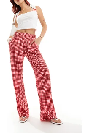 Reclaimed Relaxed trouser in gingham