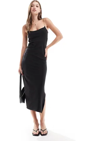 VERO MODA Scoop neck jersey cami maxi dress in