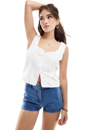 ASOS 3D floral waistcoat in