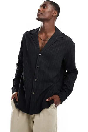 ASOS Relaxed revere shirt in
