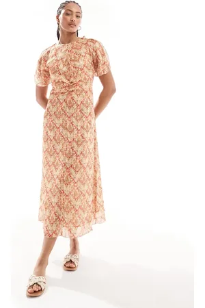 SCALPERS Front gather dress in