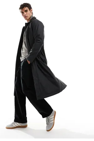 ASOS Rubberised trench coat in