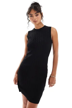 Armani Exchange Fine knit dress in