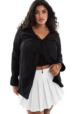 Yours Bow front split sleeve top in