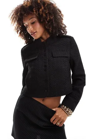 French Connection Tweed tailored jacket in