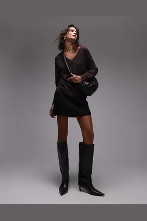 ARKET Merino wool sweater with v-neck in