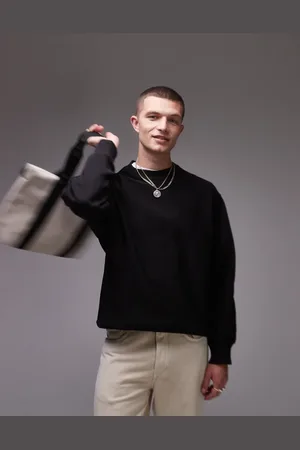 ARKET Relaxed heavyweight sweatshirt with side panels in