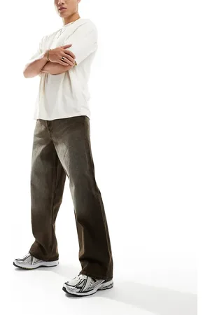 Weekday Sphere low waist loose fit jeans in wash