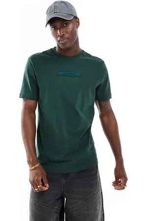 Calvin Klein Embroidered logo t-shirt in mid