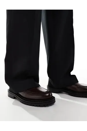 WALK LONDON Jagger saddle loafer in leather