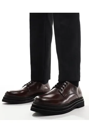 WALK LONDON Brooklyn Derby shoe in leather