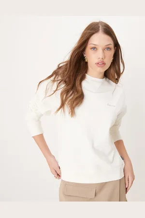 Barbour Bede OS Crew Sweatshirt in whisper
