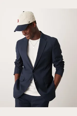 MANGO Regular fit suit blazer in