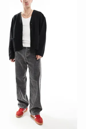 JACK & JONES Alex baggy jean in washed