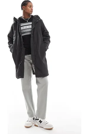 Lyle & Scott Longline parka in dark