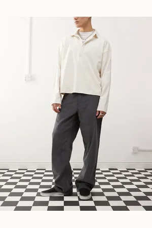 Vans Check-5 loose fit corduroy chino trousers in dark