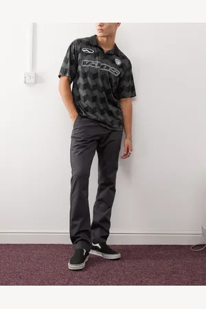 Vans Authentic relaxed chino slim fit trousers in charcoal
