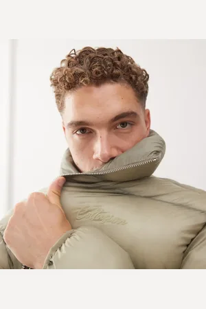 COLLUSION Washed puffer jacket in