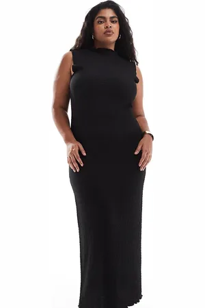 VERO MODA Sleeveless textured maxi dress in