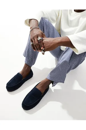 Tommy Hilfiger Moccassin suede slippers in