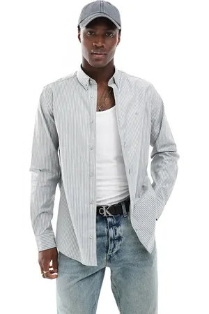 Calvin Klein Stripe oxford shirt in light