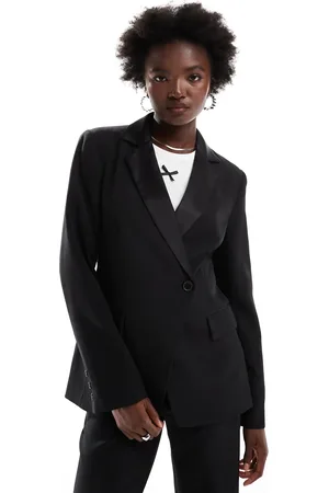 ASOS Nipped waist tux blazer co-ord in