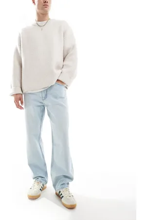 Pull&Bear Loose fit jeans in light