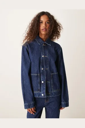ASOS Denim worker jacket in mid