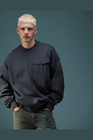 Champion Rochester Utility crew neck sweatshirt in black